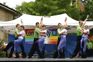 Swingin’OUT performs at Toronto Pride 2007.